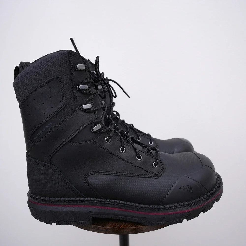 Red Wing 2553 Apex Waterproof Non-Metallic Safety Toe Work Boots Mens 15 D Black